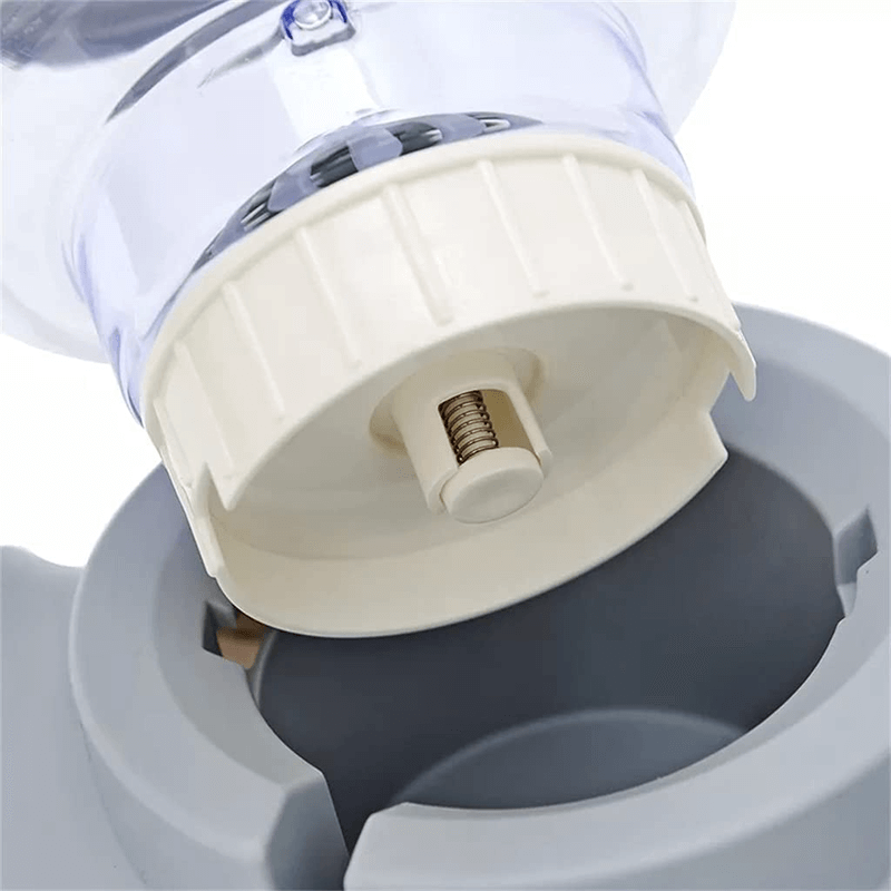 1.8l auto pet water dispenser and food bowl set