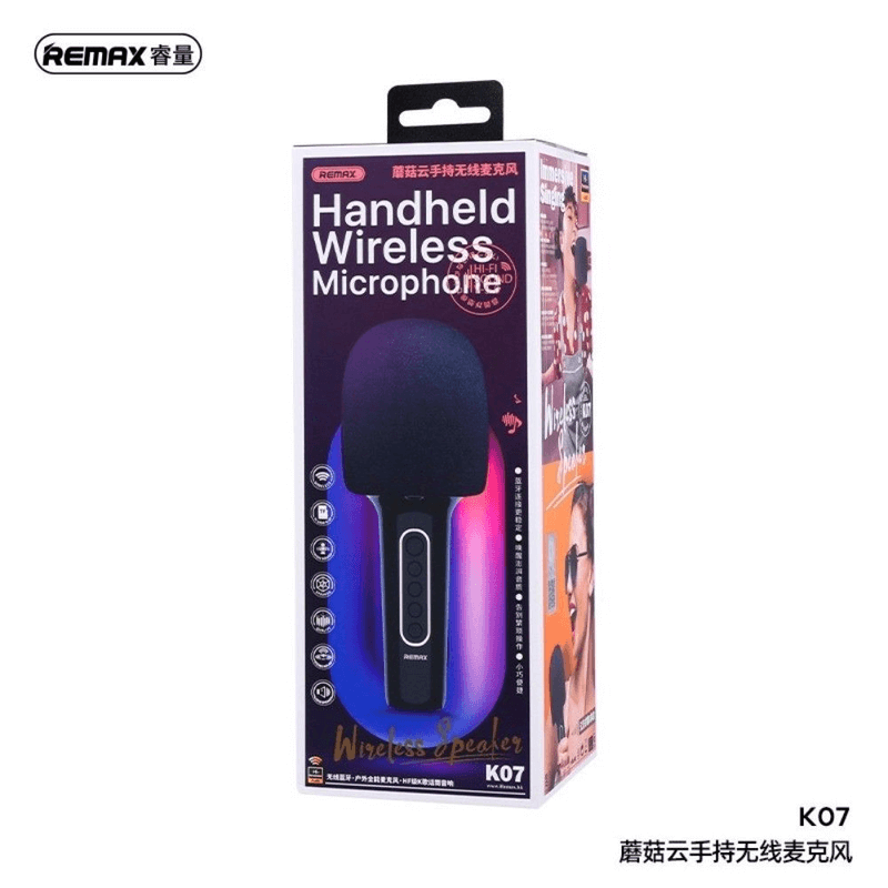 Remax k07 handheld wireless microphone mogoo series