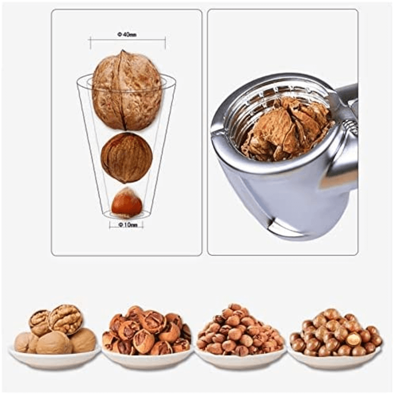Multifunction stainless steel walnut opener