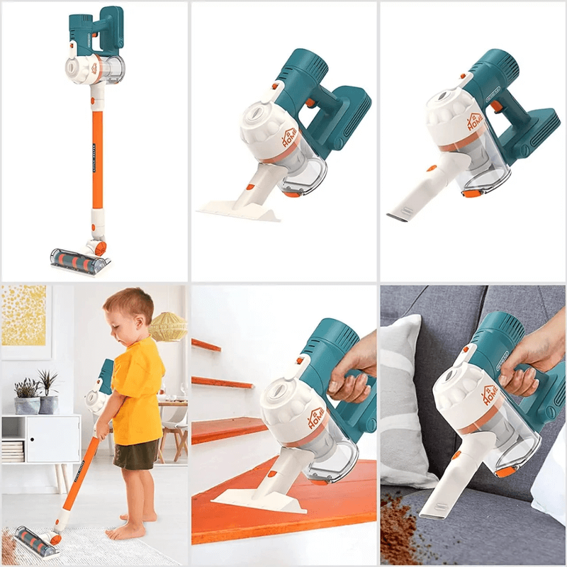 3 in 1 cord free vacuum cleaner play kit for kids