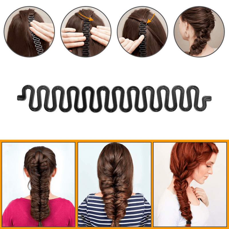 5 pcs diy hairstyling clip tool set