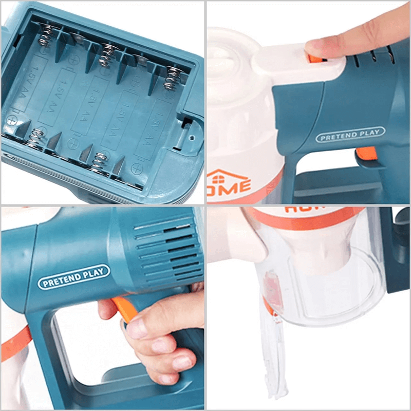 3 in 1 cord free vacuum cleaner play kit for kids