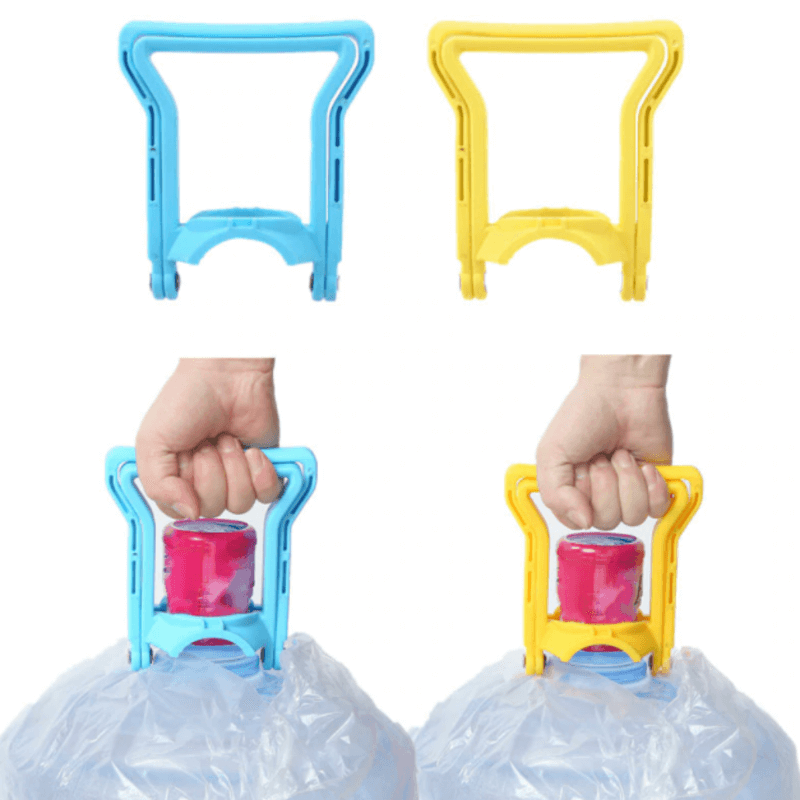 Advanced water bottle handle dual grip