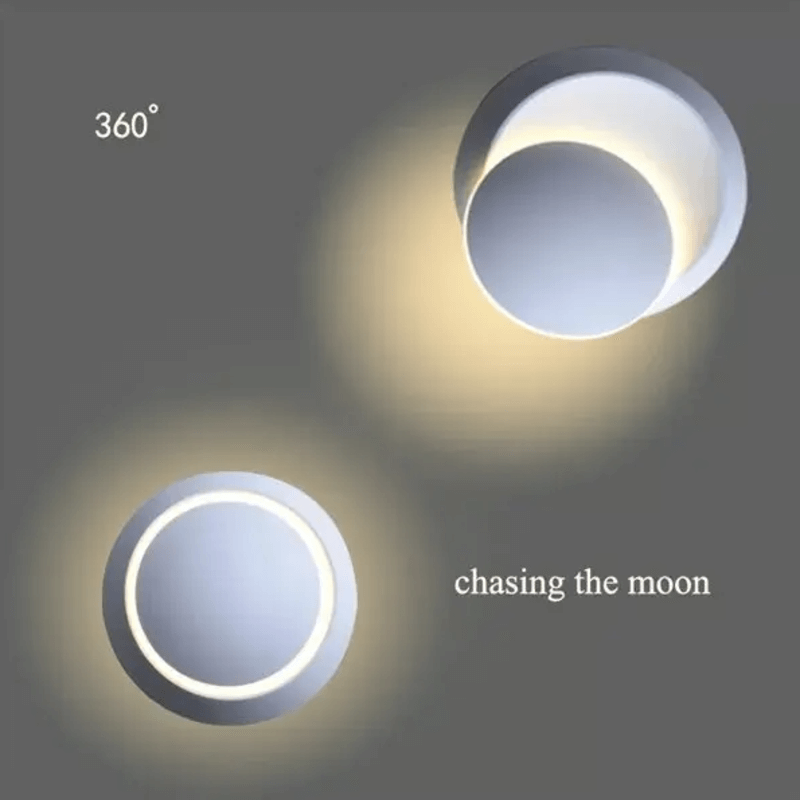 Modern rotatable led wall light