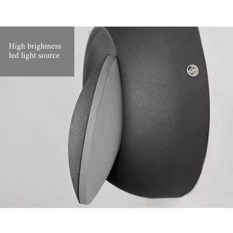 Modern rotatable led wall light