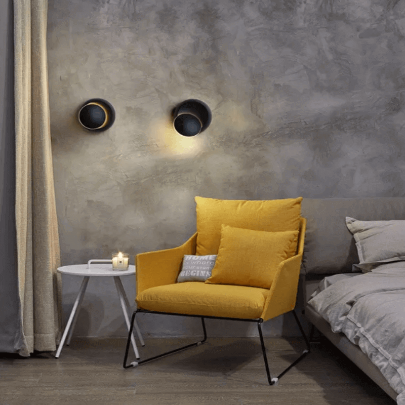Modern rotatable led wall light