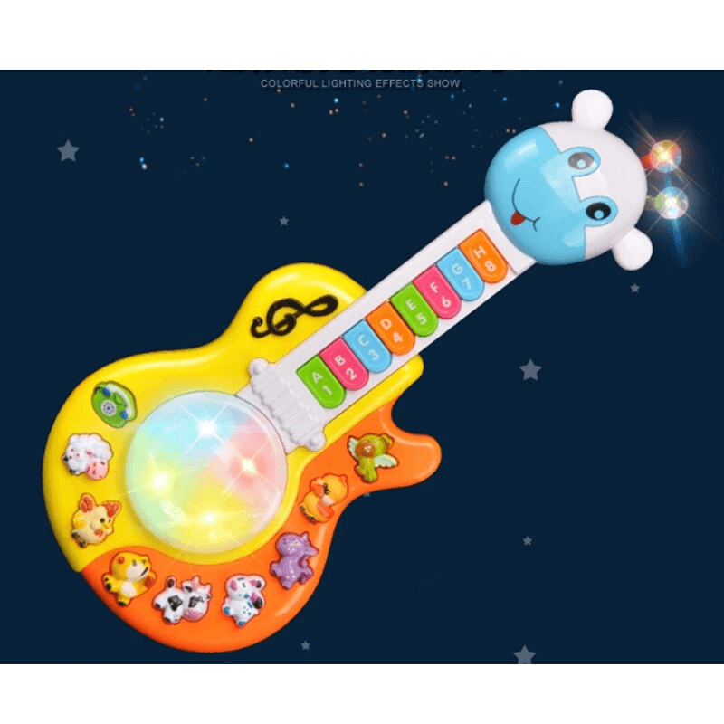 Electronic guitar piano instrument baby toy
