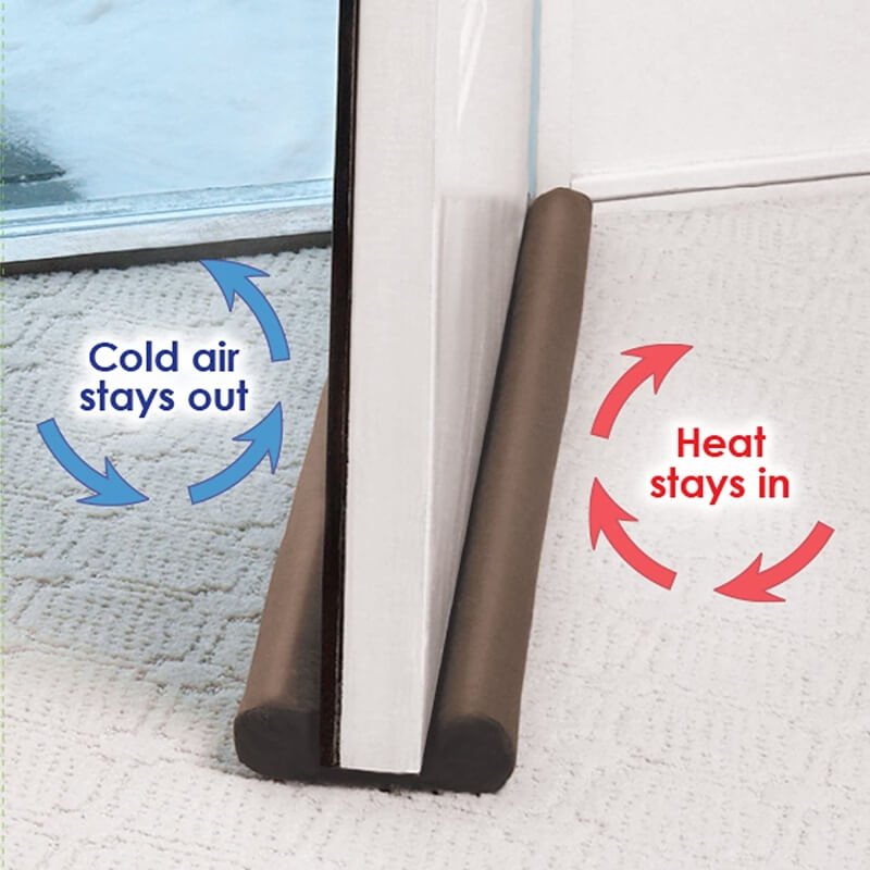 Pack of 3 twin draft for doors and windows 36inches