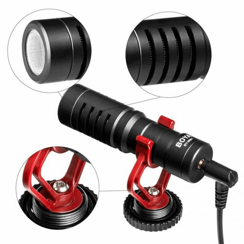 Boya professional on camera microphone by-mm1