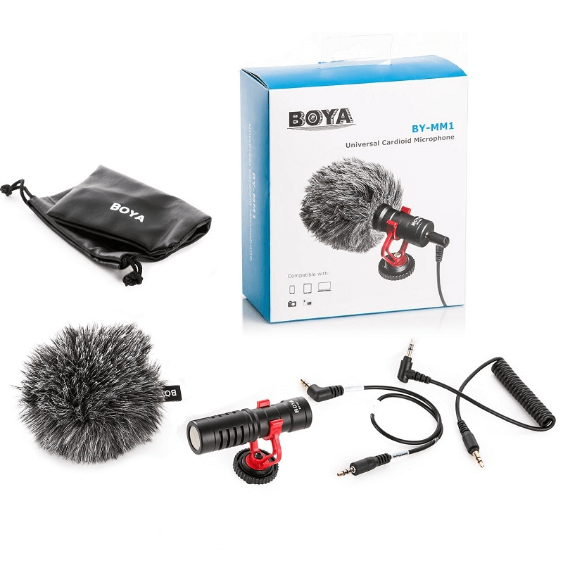 Boya professional on camera microphone by-mm1