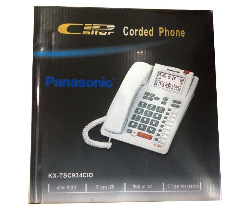 Desktop phone panasonic kx-tsc 934 cid
