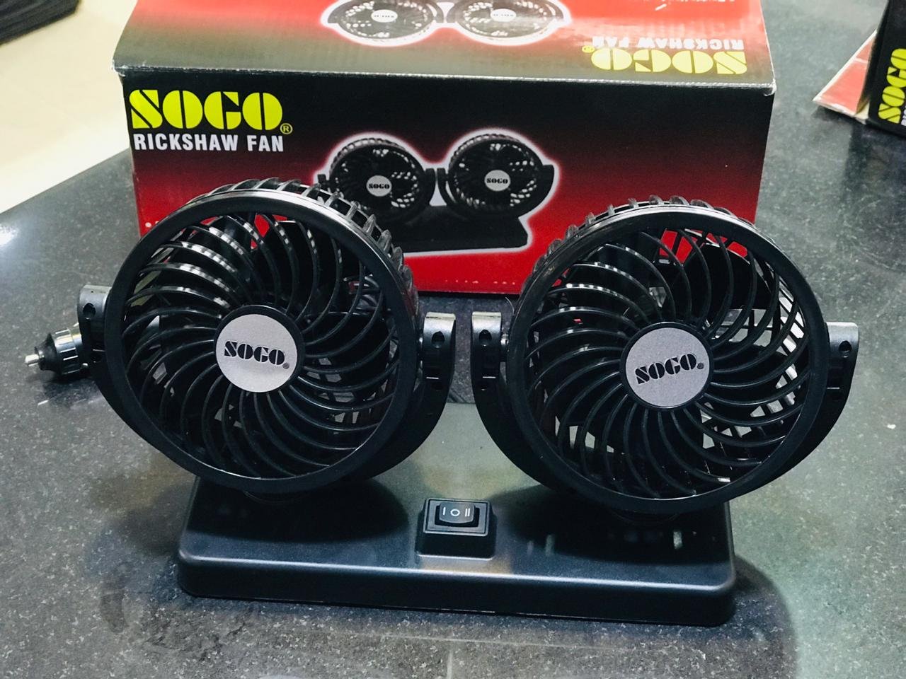 Sogo rickshaw fans