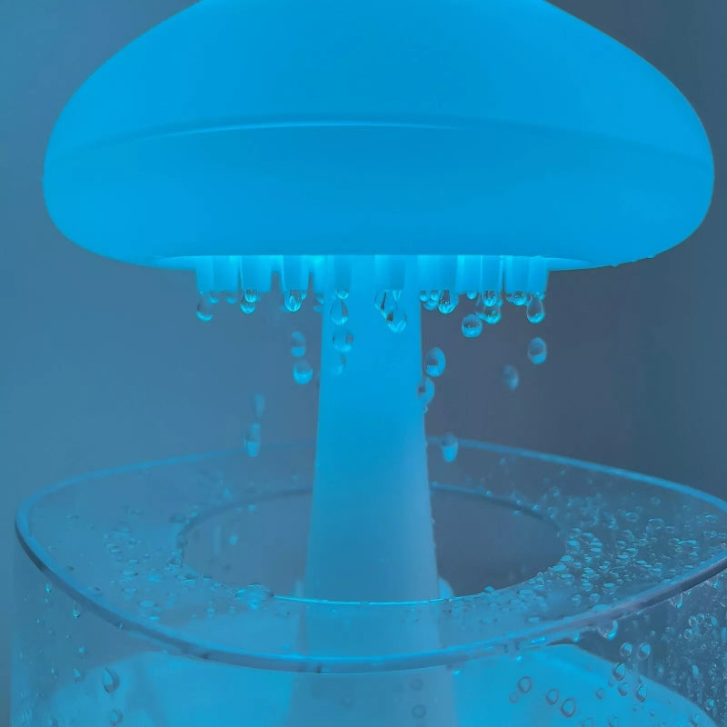 Rain cloud humidifier water drip with adjustable light - Prozone