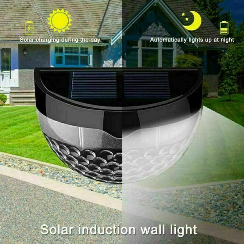 6 led solar fence light - Prozone