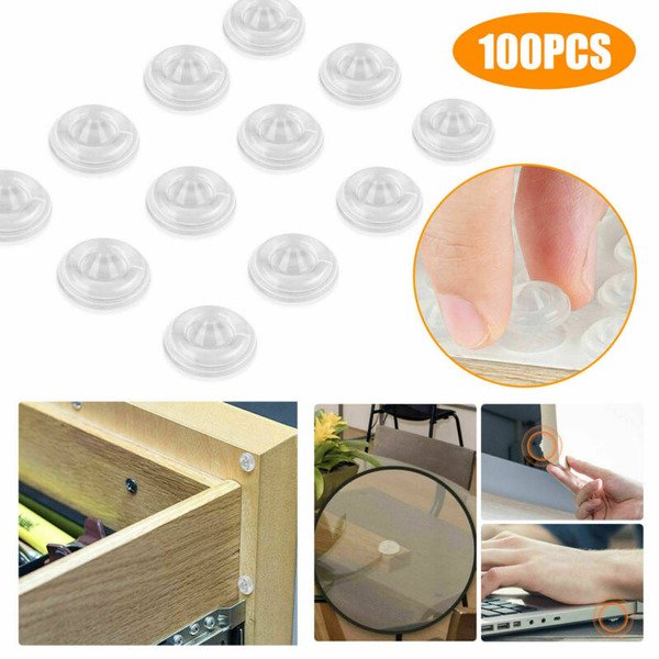 Sound and vibration absorber bumper pad for cabinet door -pack of 2