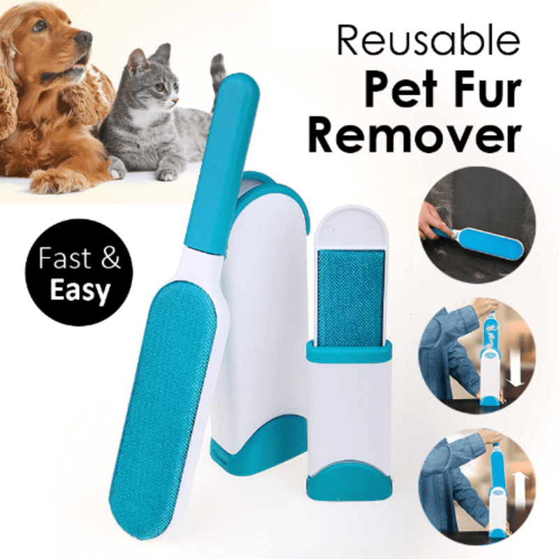 3 pcs reusable pet lint brush hair remover