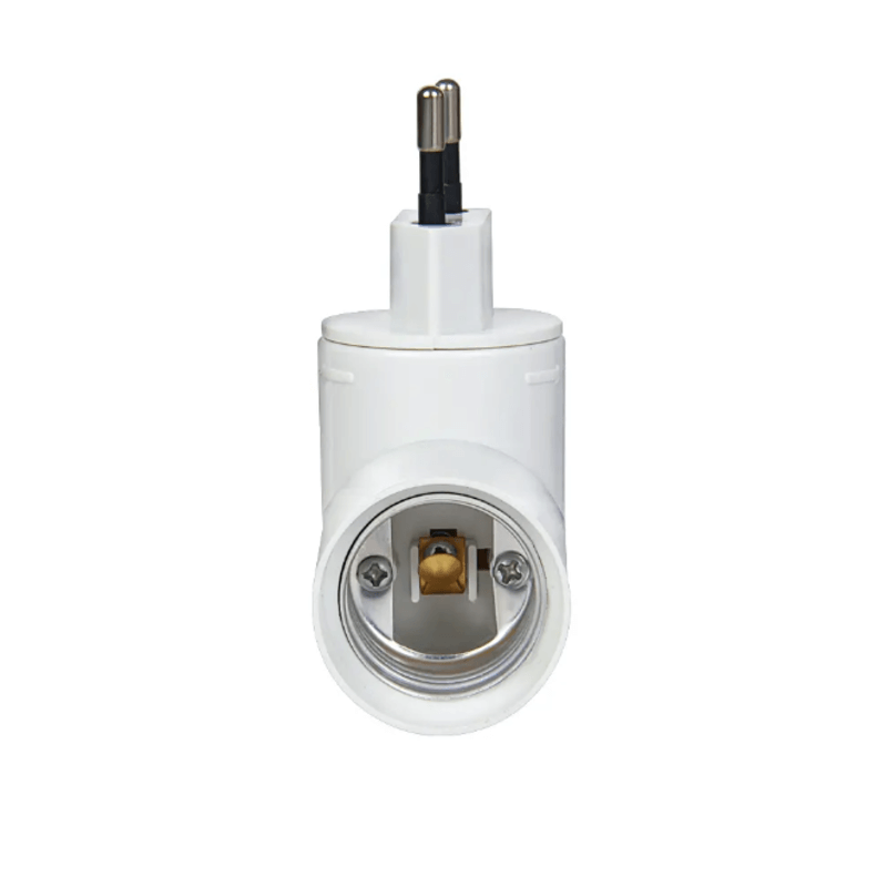 2 pcs plug adapter lamp base