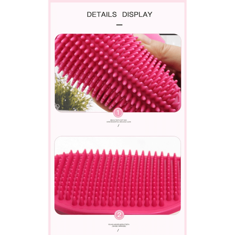 Pet brush hair removal rubber comb