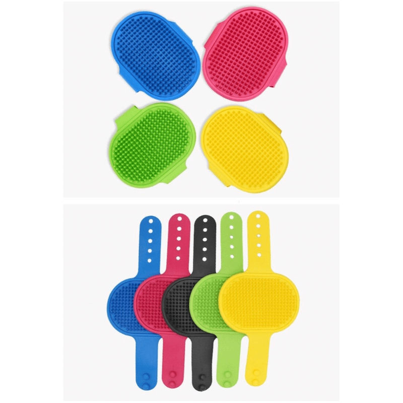 Pet brush hair removal rubber comb