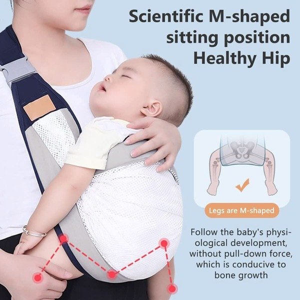 Breathable baby mesh carrier sling