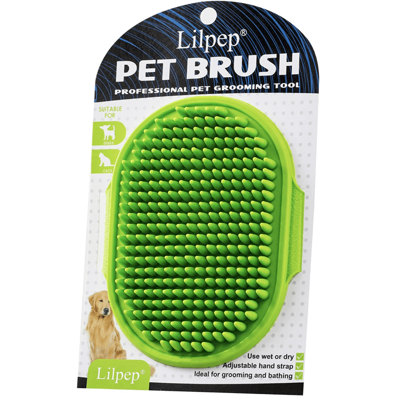 Pet brush hair removal rubber comb