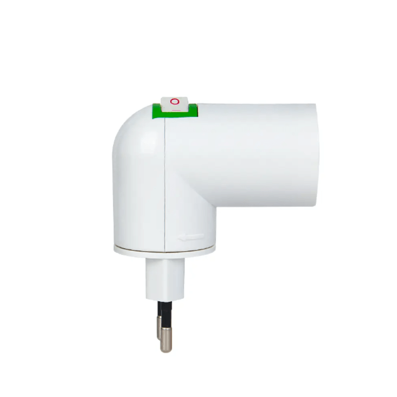2 pcs plug adapter lamp base