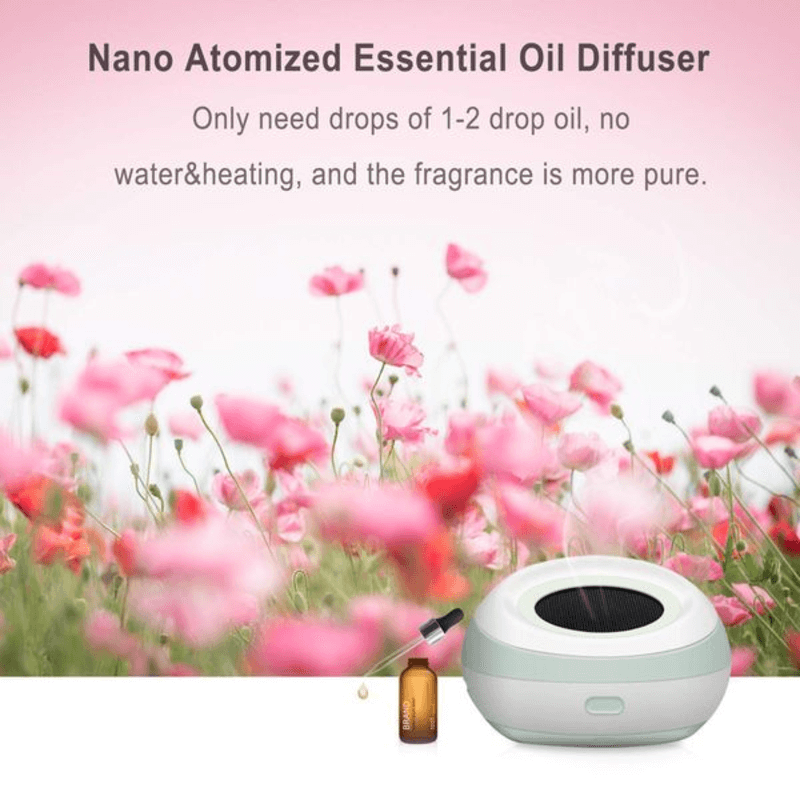 Essential oil portable fan aroma diffuser