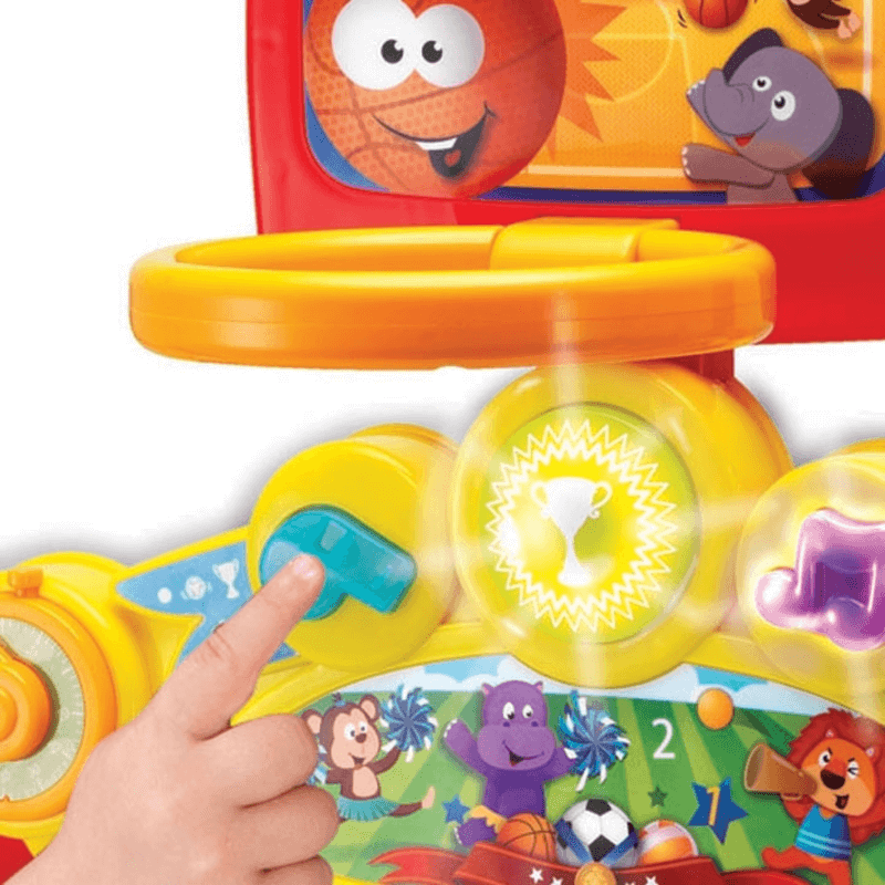 4 in 1 kids fun goal set music lights