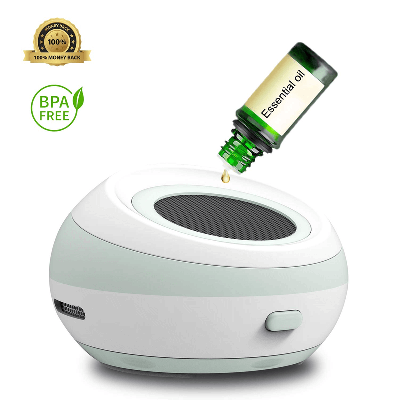 Essential oil portable fan aroma diffuser
