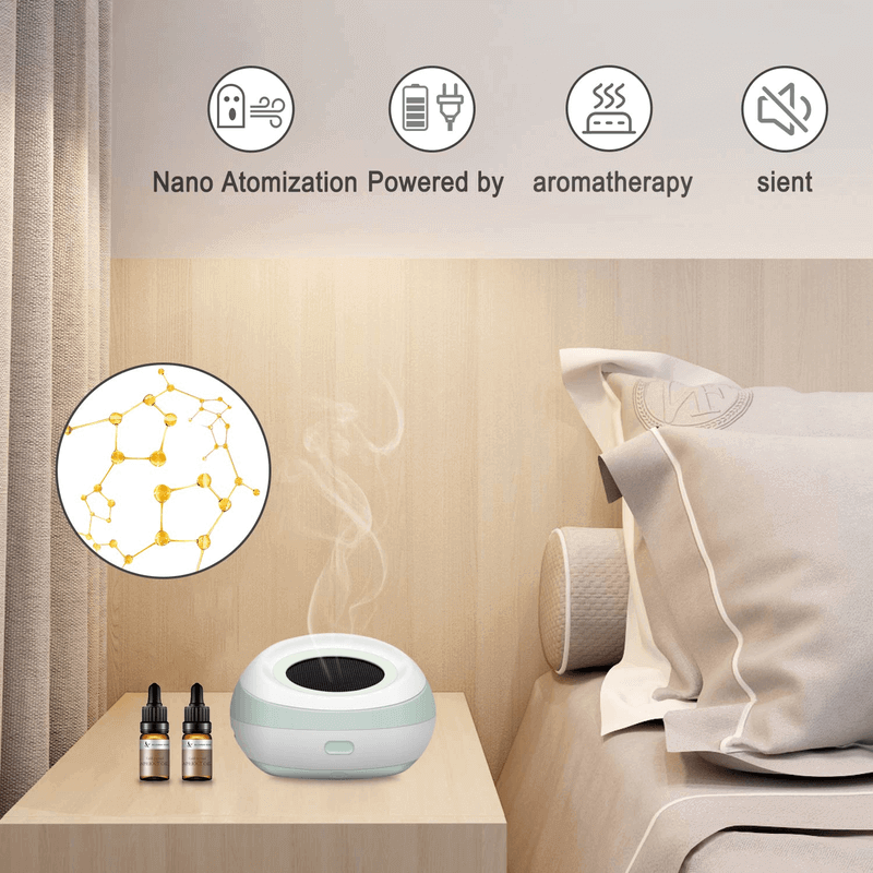 Essential oil portable fan aroma diffuser