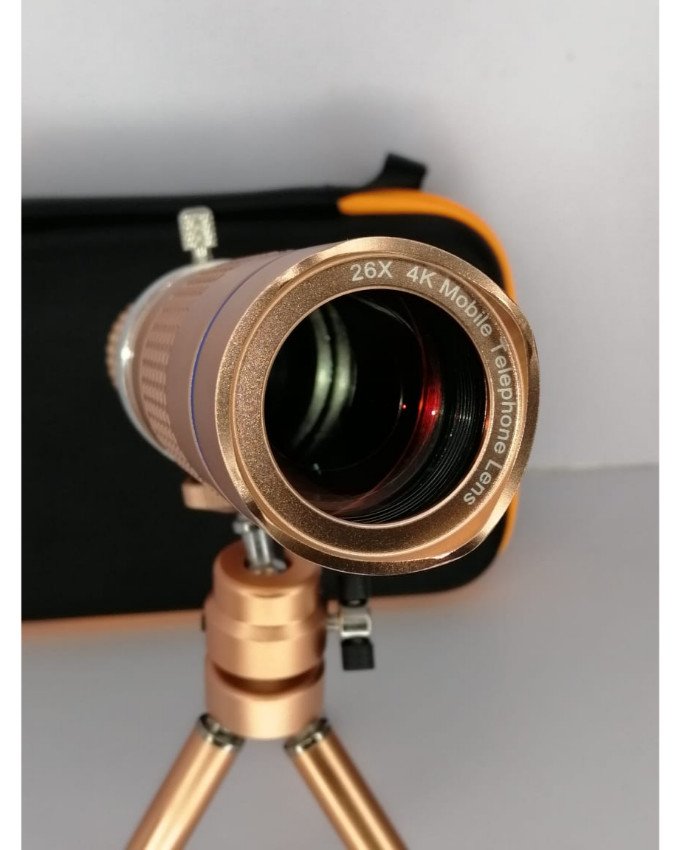 26x telephoto mobile zoom camera lens with tripod
