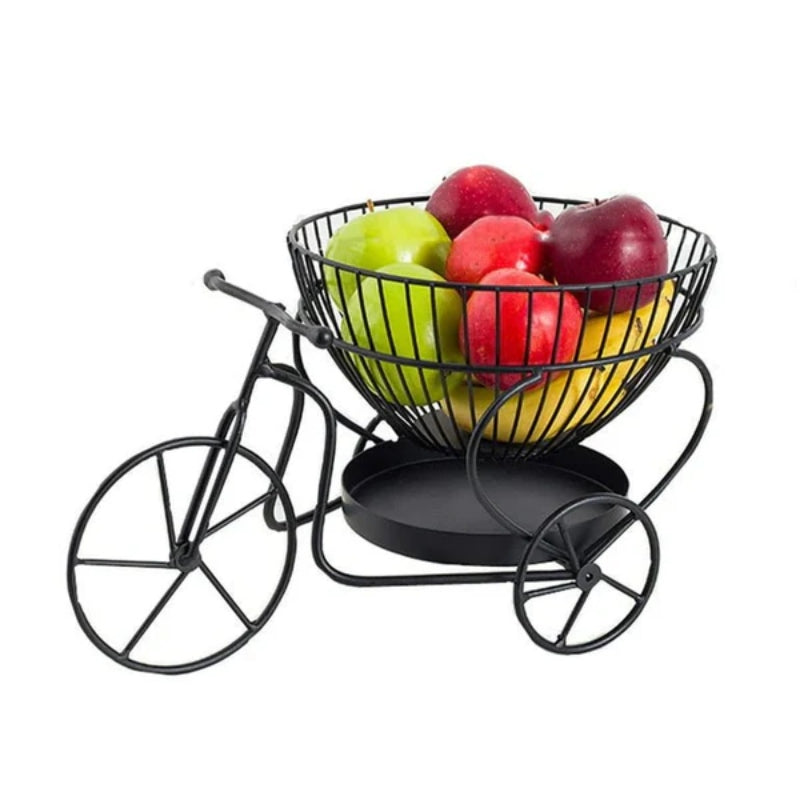 Fruit Storage Basket Decor Bicycle Shaped - Prozone
