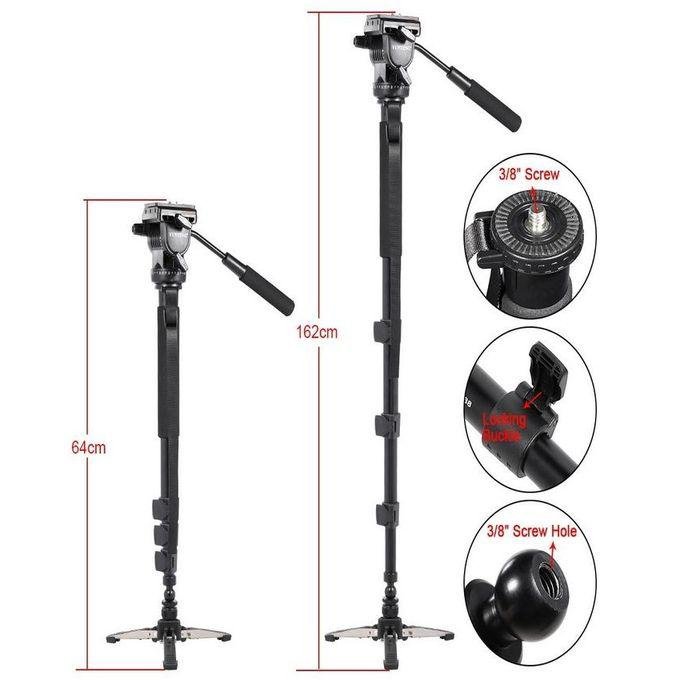 Yunteng vct-588 extendable telescoping tripod monopod