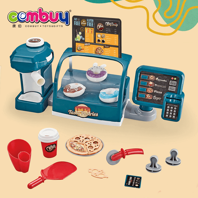 Cafe role play kids coffee maker toy
