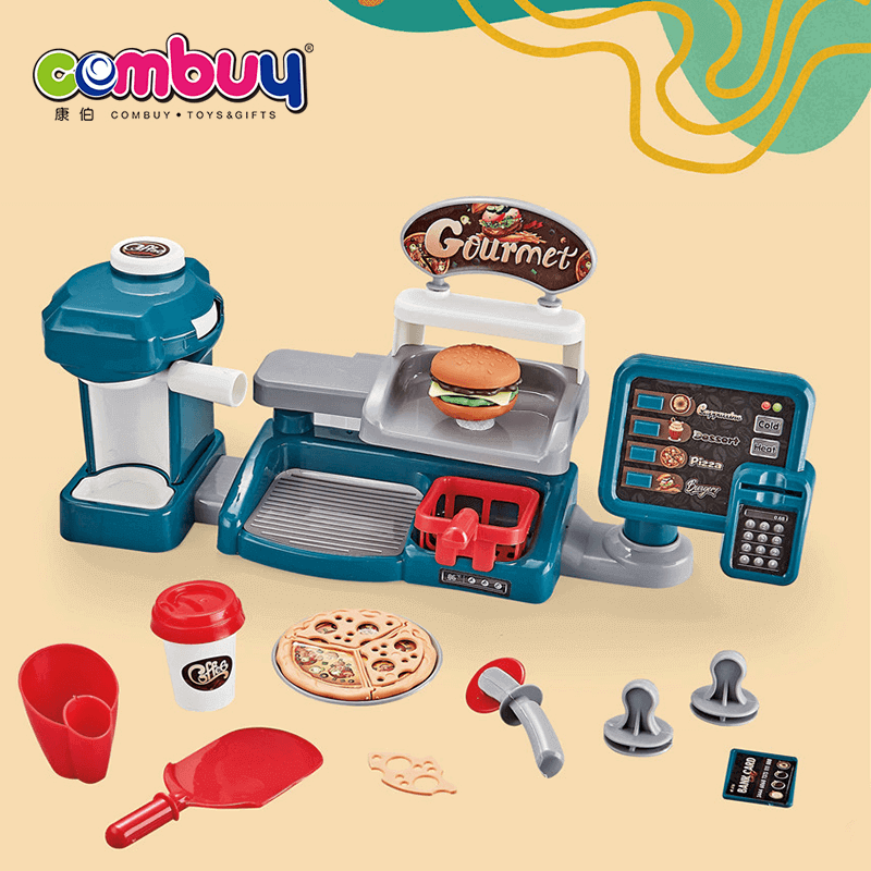 Cafe role play kids coffee maker toy