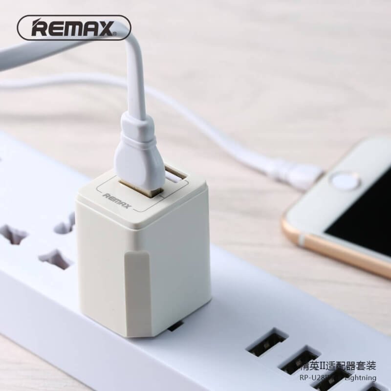 Remax rp-u28ii elite set charger with micro usb cable