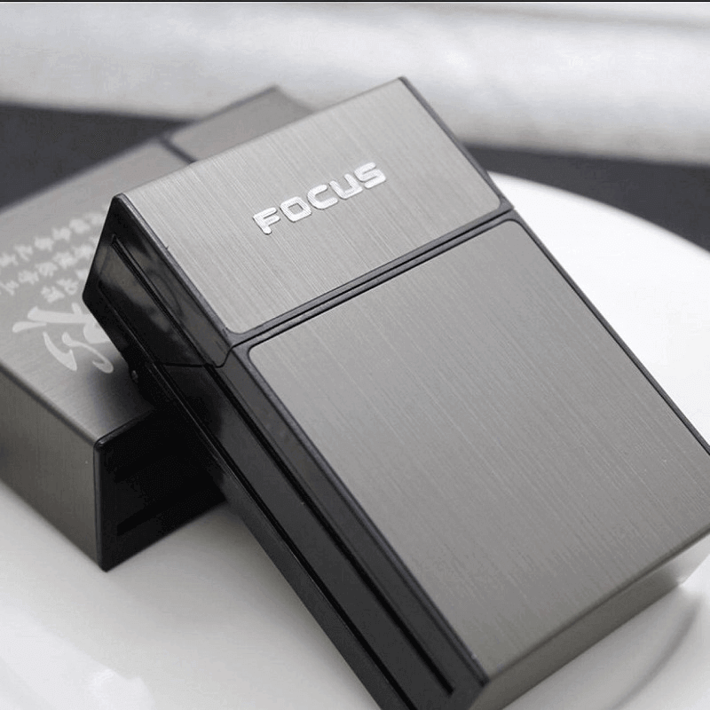Cigarette case high capacity storage box