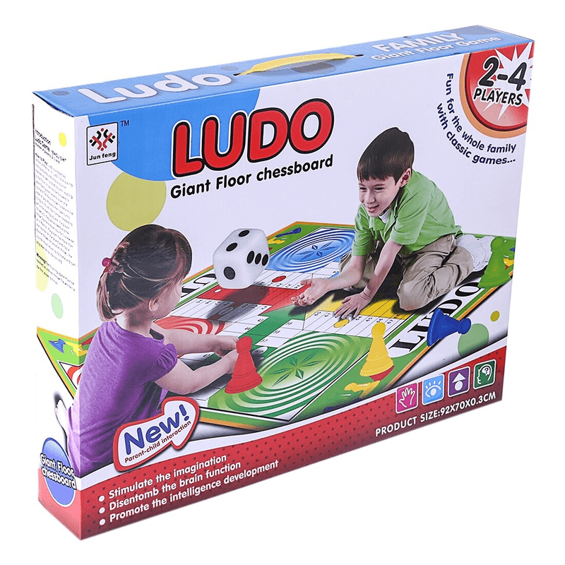 Giant chess game ludo play mat board game
