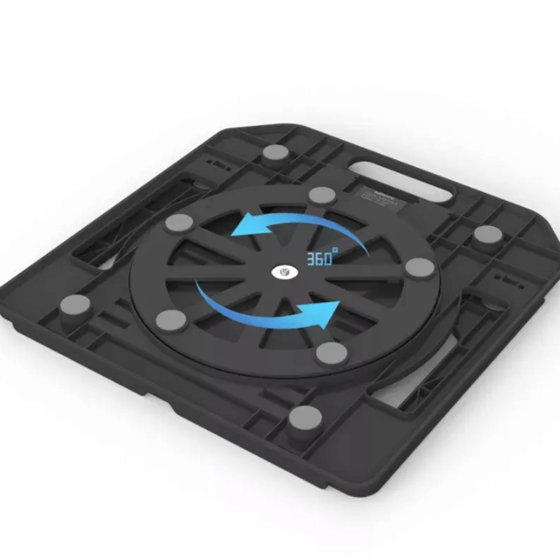 Rotatable laptop stand with phone holder