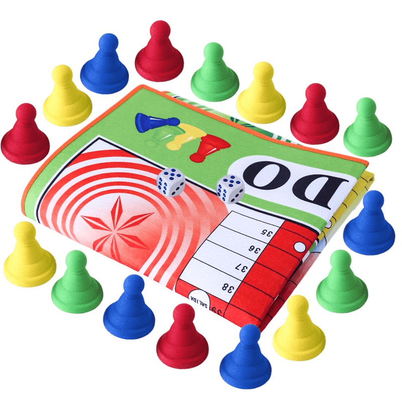Giant chess game ludo play mat board game