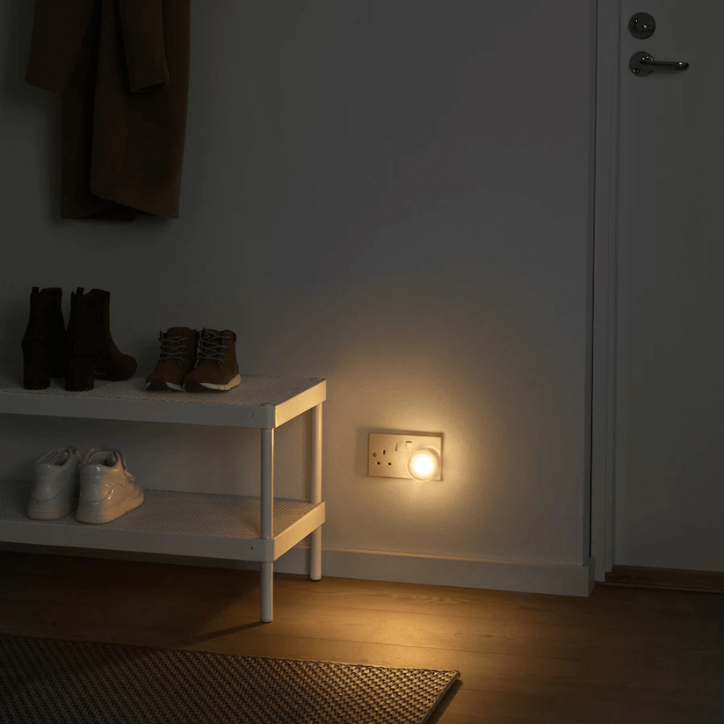 Pack of 2 ikea morkradd night light