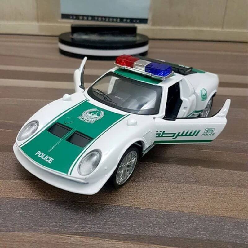 Diecast miura concept 1965 police