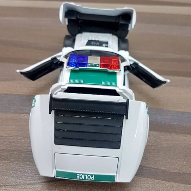 Diecast miura concept 1965 police